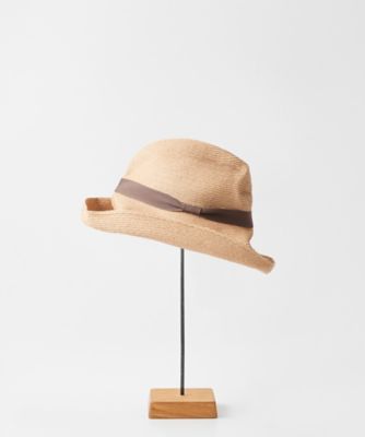 ＢＯＸＥＤ　ＨＡＴ　ペーパーアバカ　１１ｃｍ　ブリム　グログランリボン